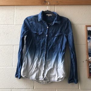 Ombré Jean buttoned shirt